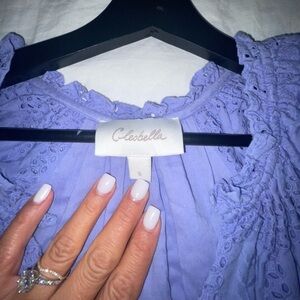 Cleobella Lavender Lace Top